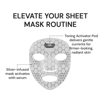 SilverFusion Sheet Mask+      Toning  Activator Pod