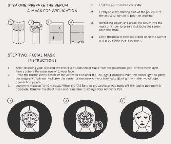 SILVERFUSION MASK REFILL SET